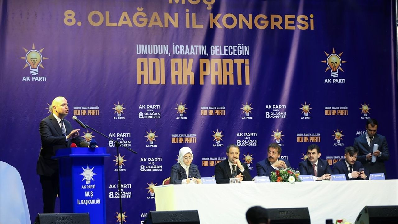 AK Parti Muş 8. Olağan İl Kongresi