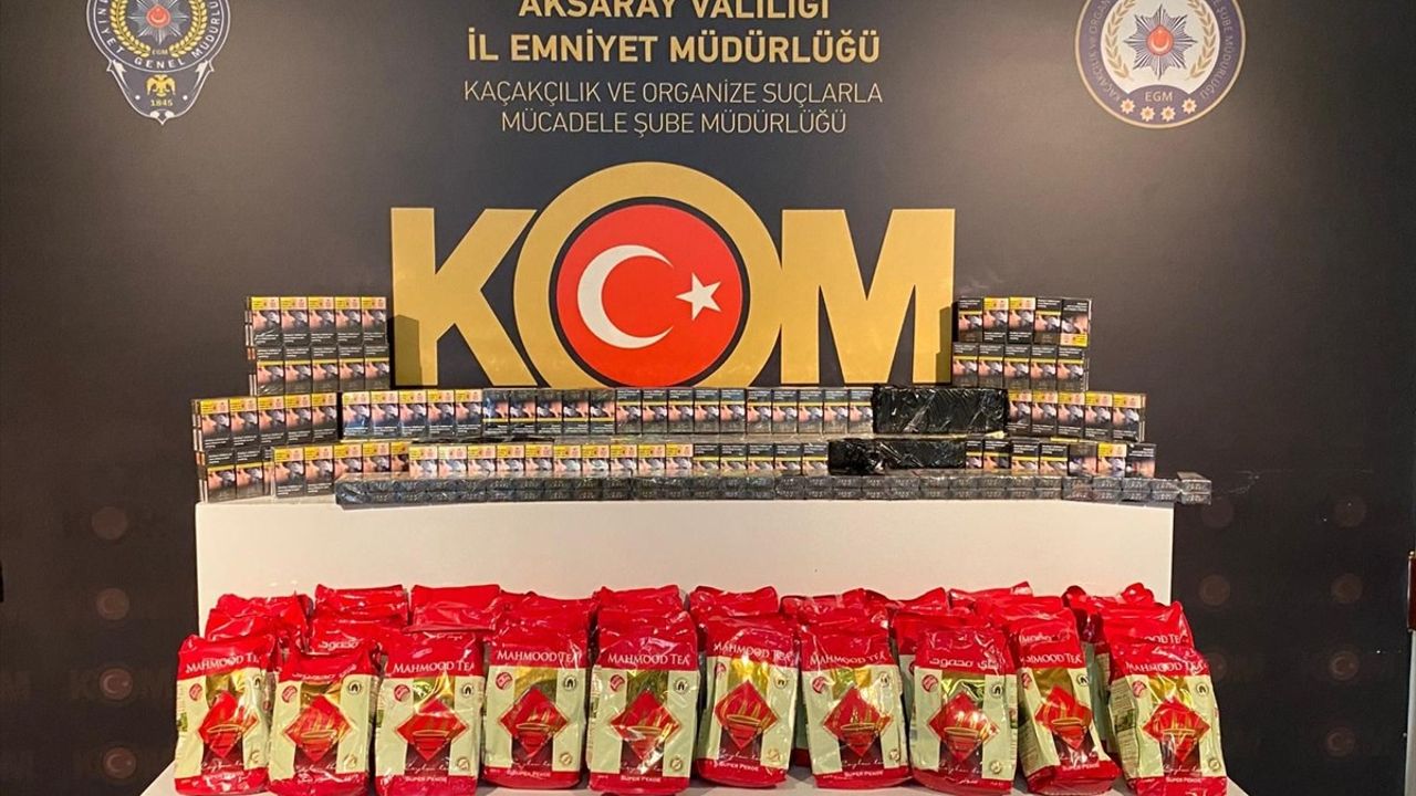 Aksaray'da Kaçak Alkol Operasyonu: 4 Gözaltı