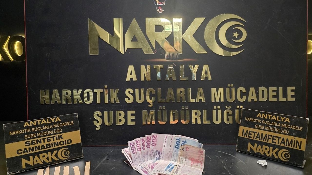 Antalya'da Büyük Narkotik Operasyonu: 58 Gözaltı