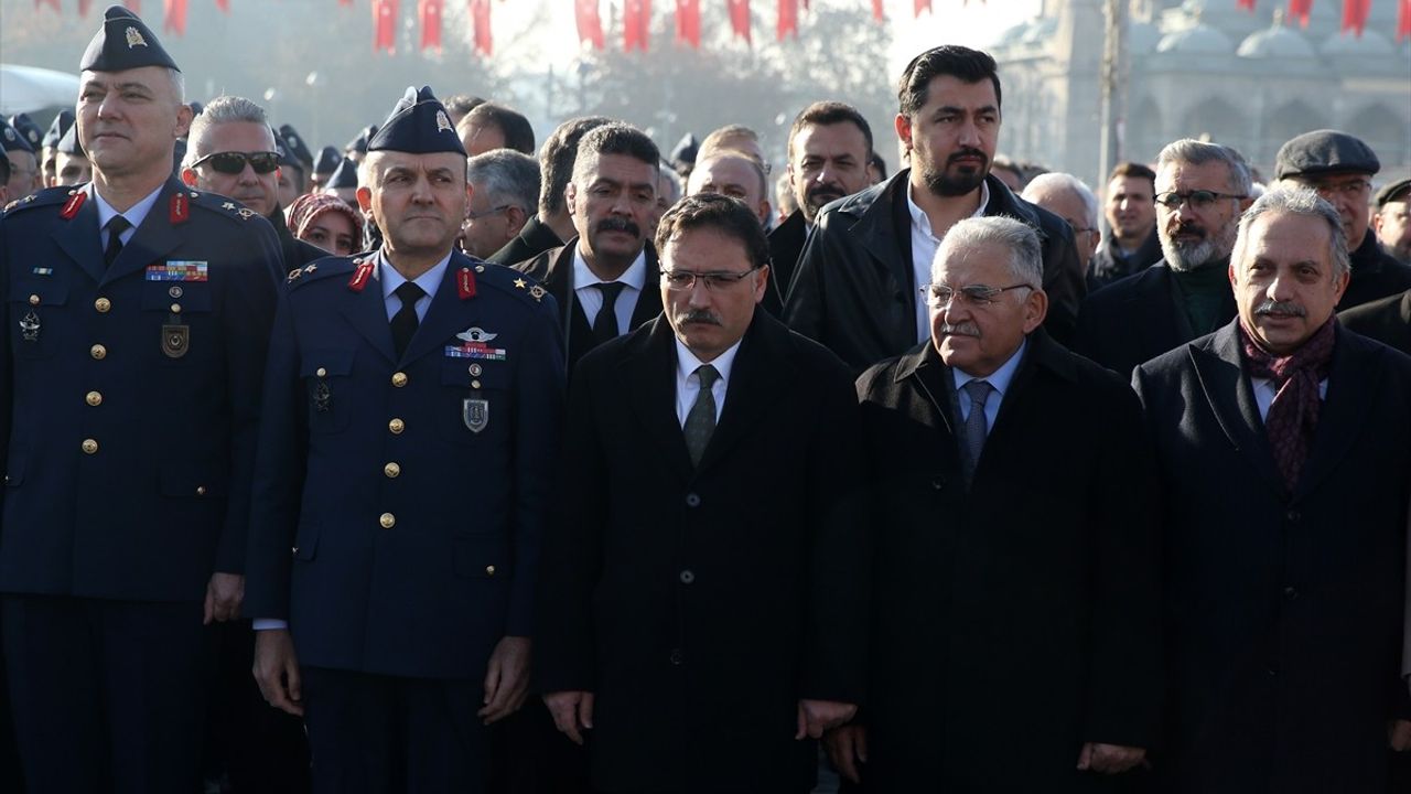 Atatürk'ün Kayseri'ye Gelişinin 105. Yıl Dönümü Kutlandı