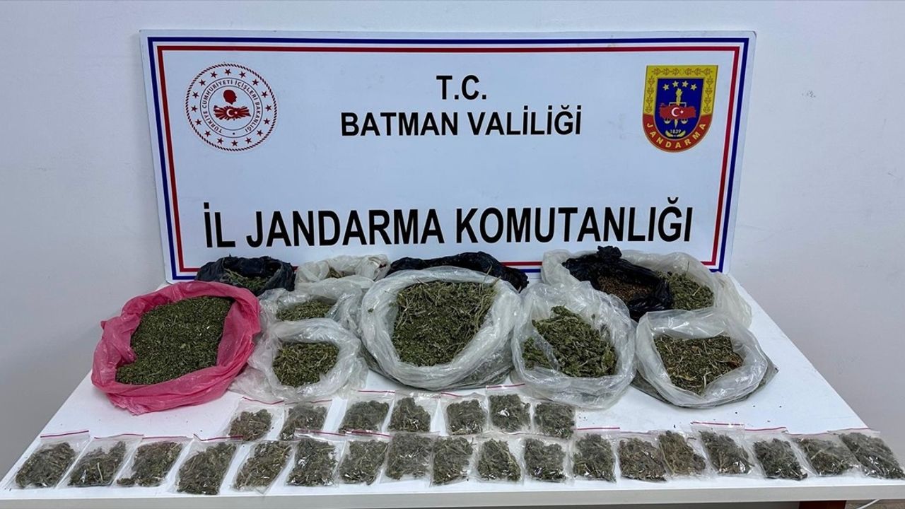 Batman'da Uyuşturucu Operasyonu: Zanlı Tutuklandı