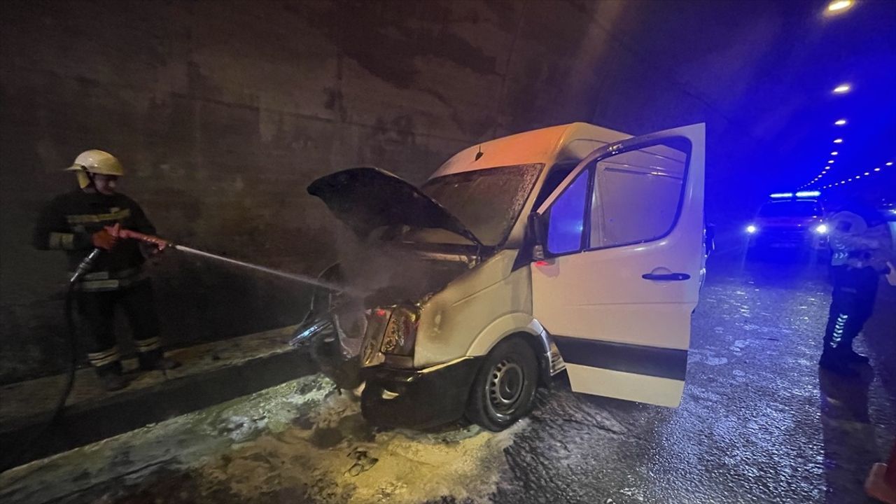 Bolu Dağı Tüneli'nde Yangın Kazası