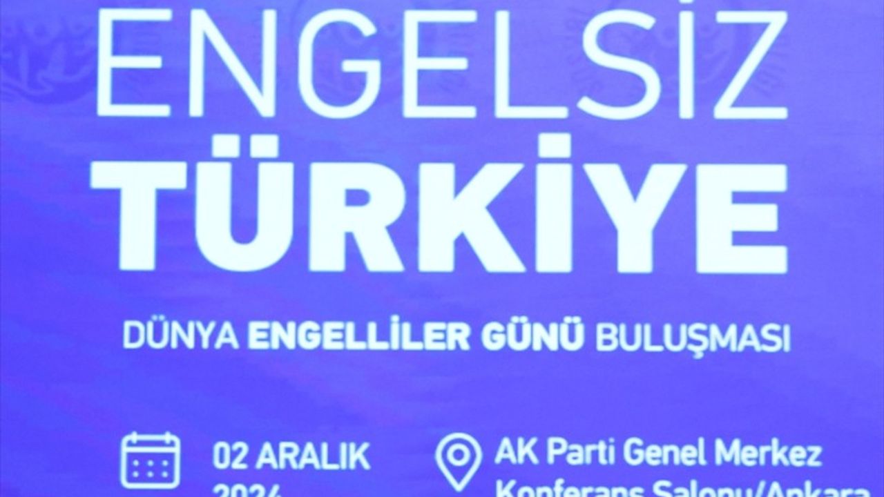 Cumhurbaşkanı Erdoğan'dan Dünya Engelliler Günü'nde Önemli Açıklamalar