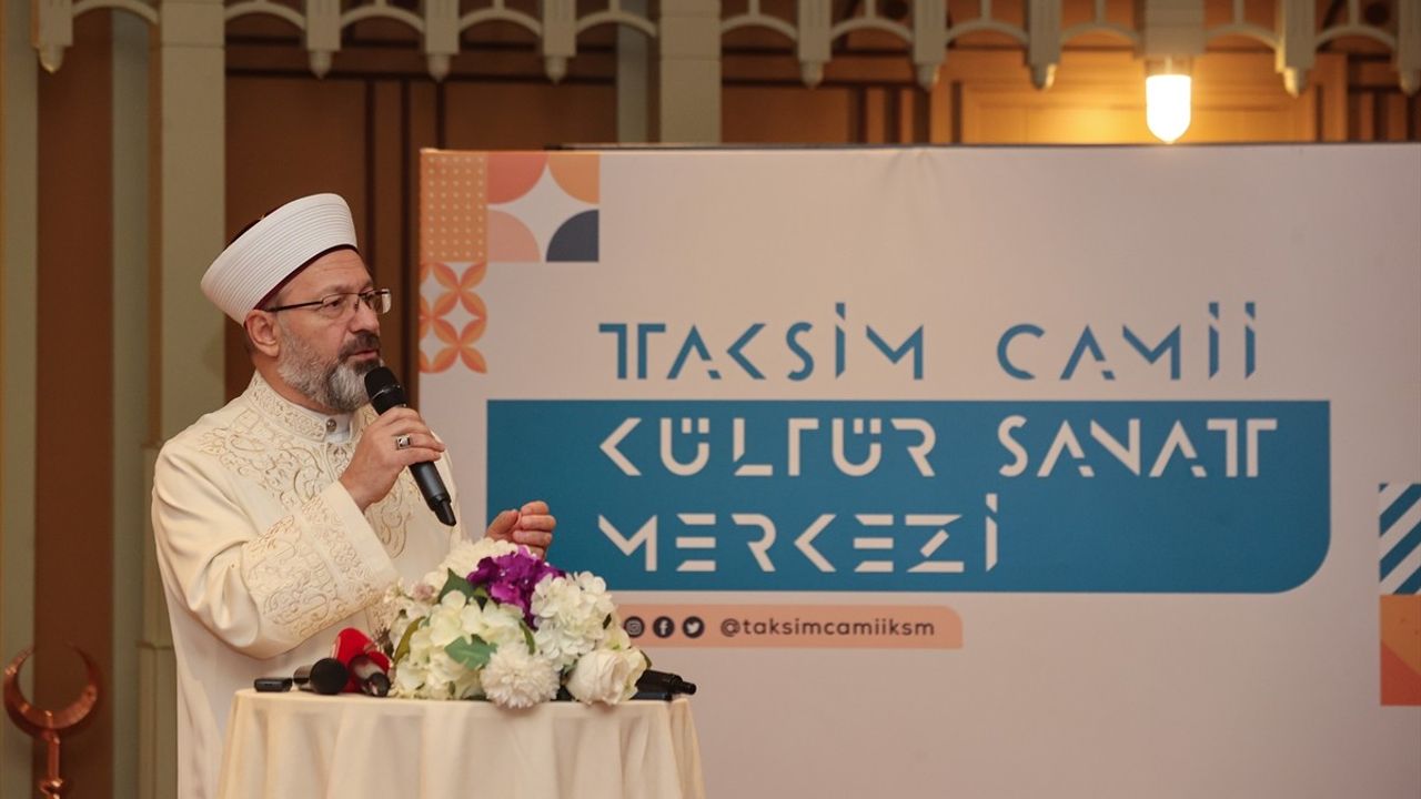 Diyanet İşleri Başkanı Ali Erbaş, 15. Dergi Günleri'nin Açılışında Önemli Mesajlar Verdi