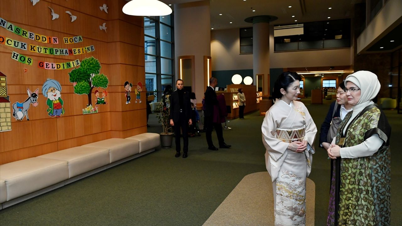 Emine Erdoğan ve Japonya Veliaht Prensesi Akishino'dan Önemli Ziyaret