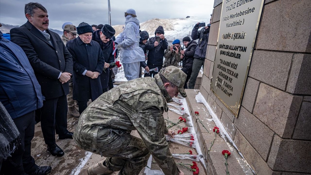 Erzurum'da Sarıkamış Harekatı'nın 110. Yılı Anması Yapıldı