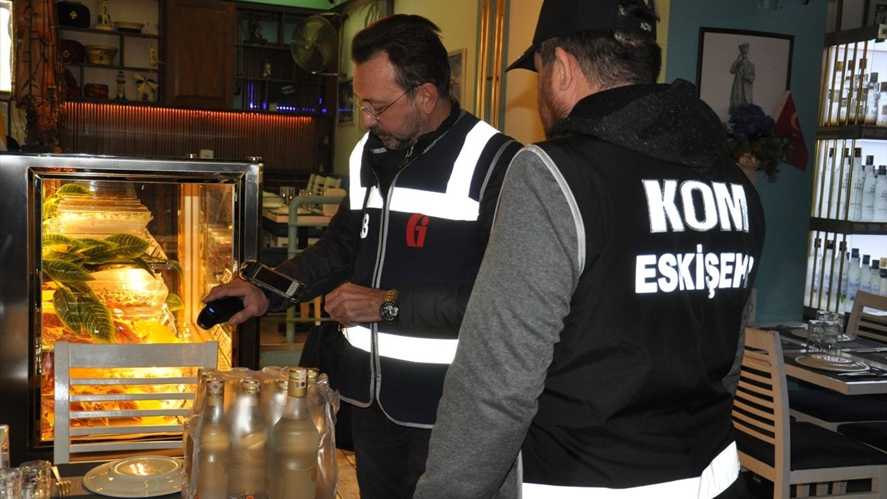 Eskişehir'de Yılbaşı Öncesi Eğlence Mekanlarına Denetim