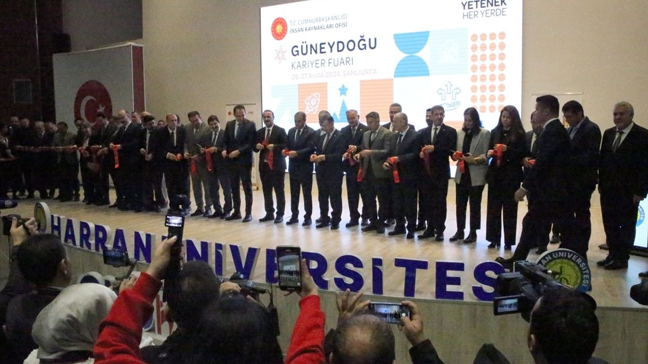 Güneydoğu Kariyer Fuarı Şanlıurfa'da Başladı