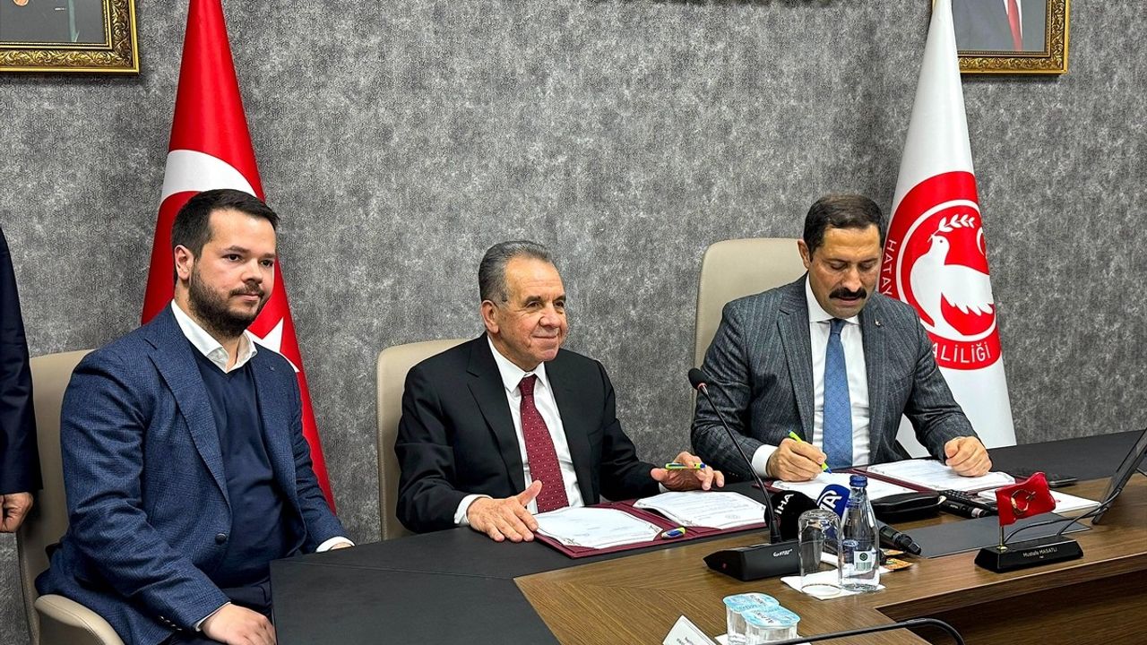 Hatay'da Yeni Bir Lise İnşaatı Başlıyor