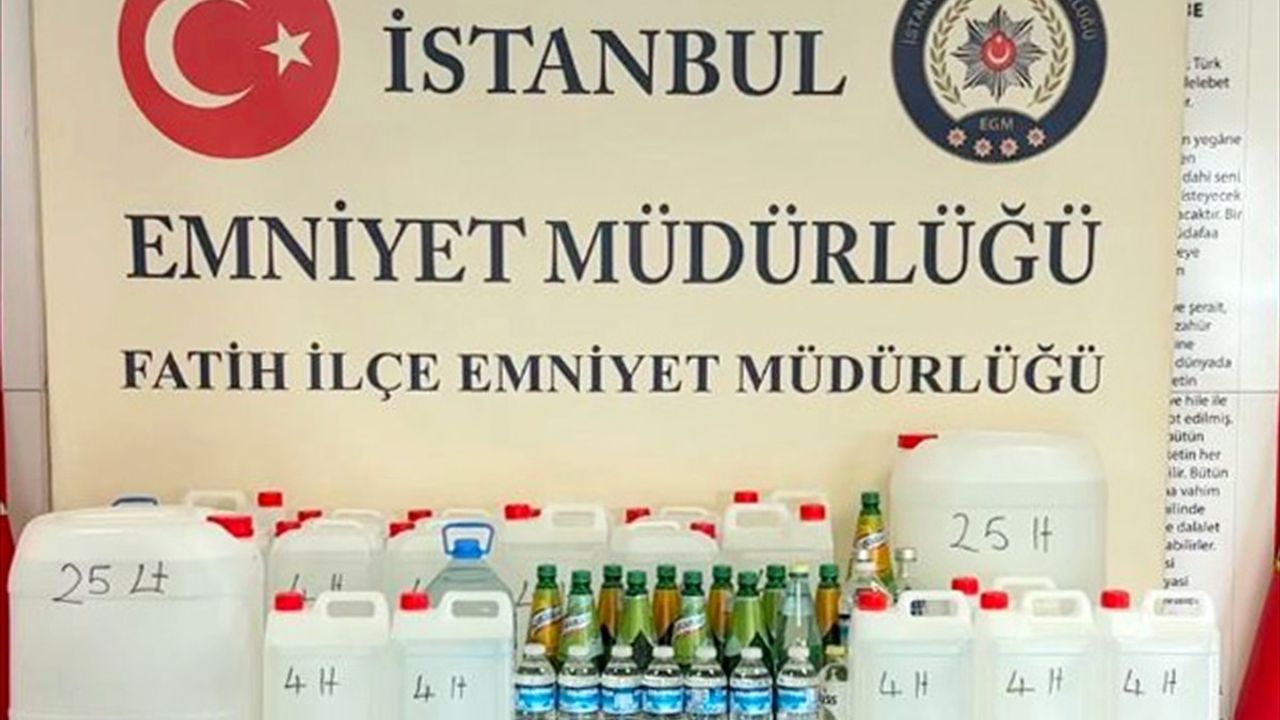 İstanbul'da Sahte İçki Denetimleri: 1 Kişi Tutuklandı, 1 Can Kaybı