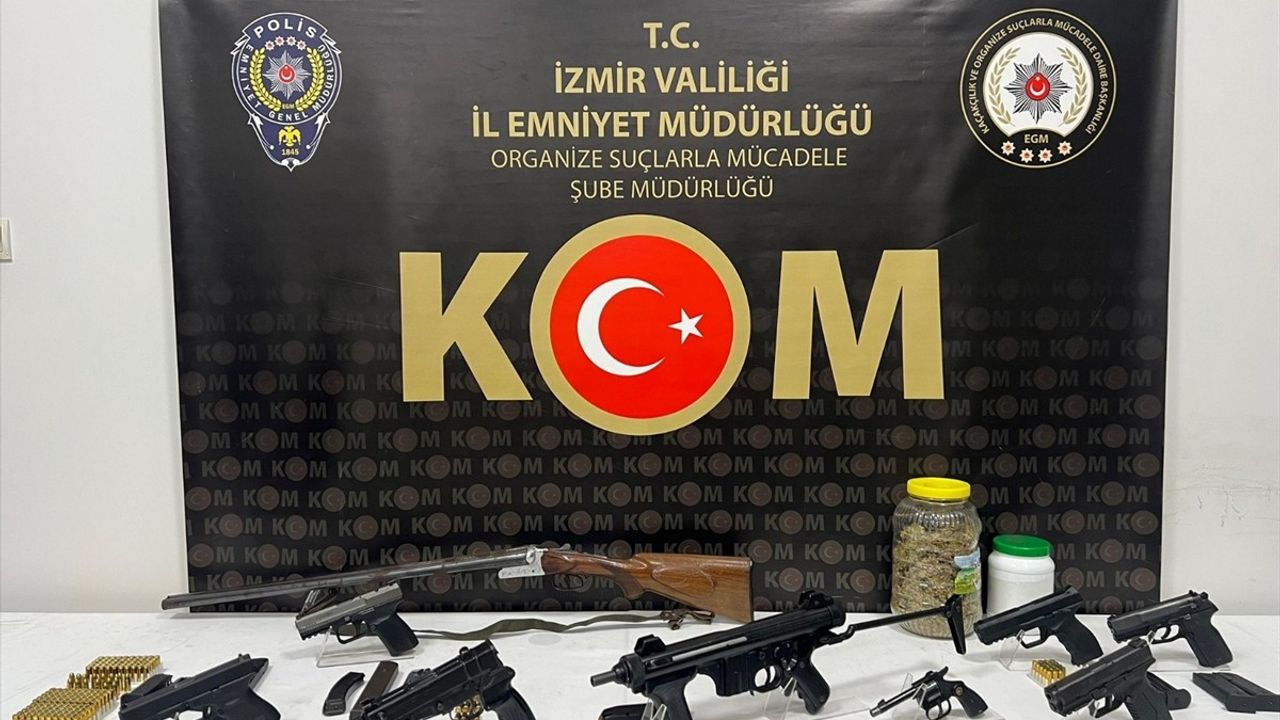 İzmir'de Suç Örgütüne Yönelik Operasyon: 32 Tutuklama