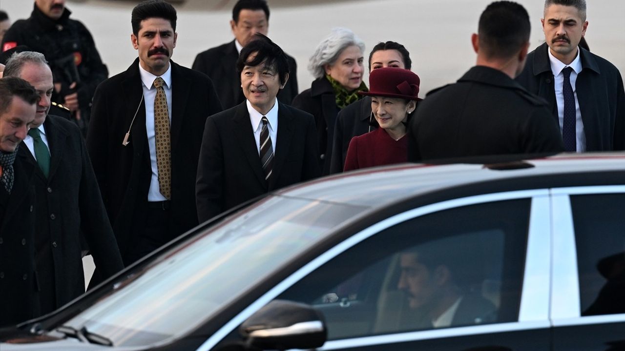 Japon Prens ve Prenses Türkiye'de