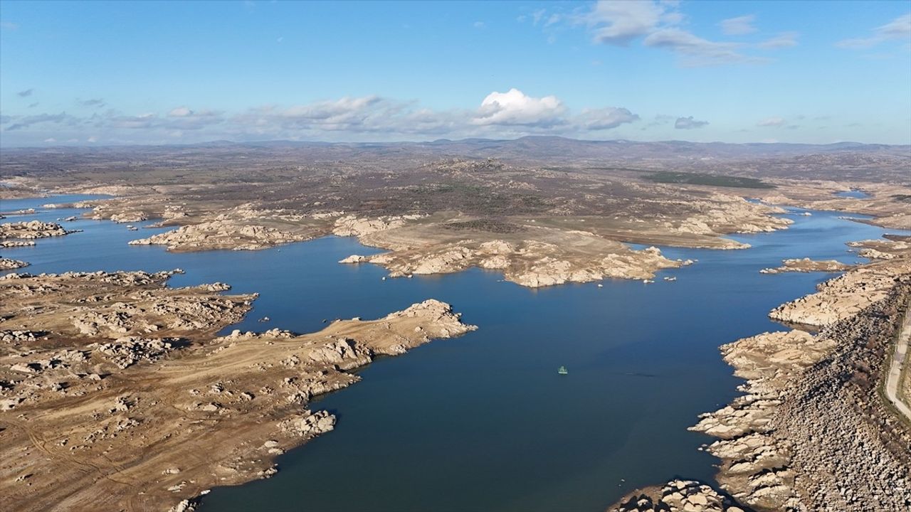 Kırklareli'deki Kayalıköy Barajı'nın Doluluk Oranı Düşüyor