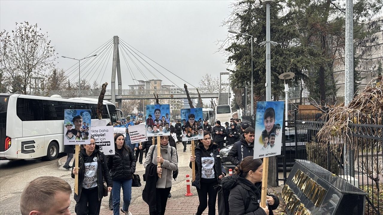 KKTC Başbakanı Üstel Adıyaman Duruşmasına Katıldı