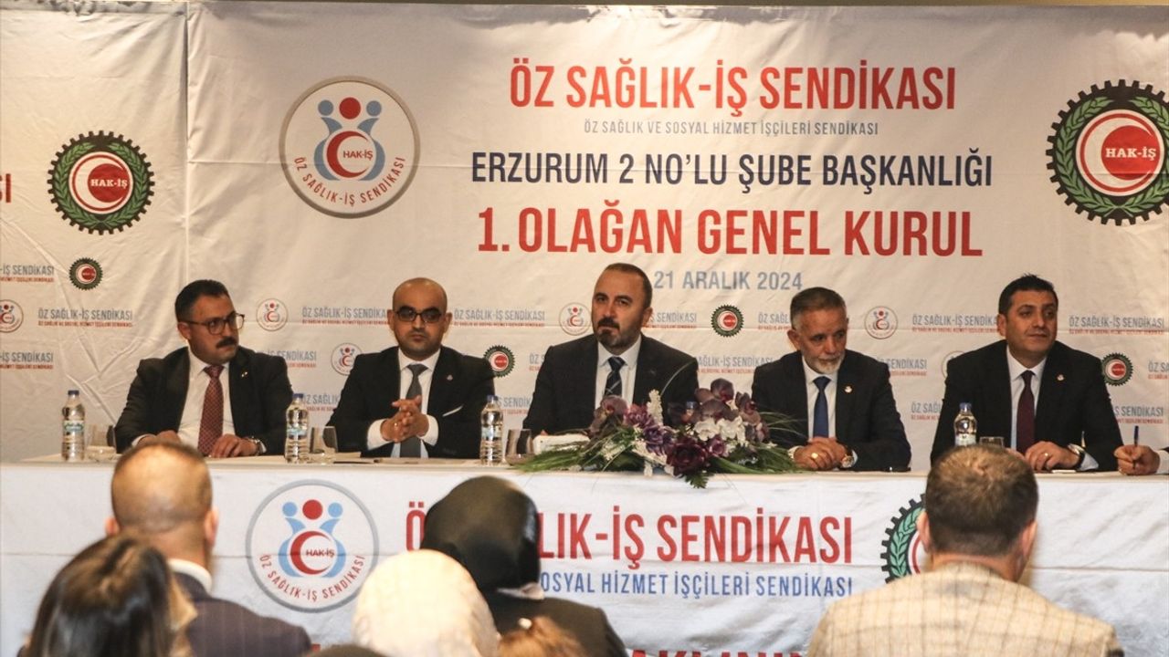 Oktay Bağaçlı, Öz Sağlık-İş Sendikası Erzurum 2 No'lu Şube Başkanı Seçildi