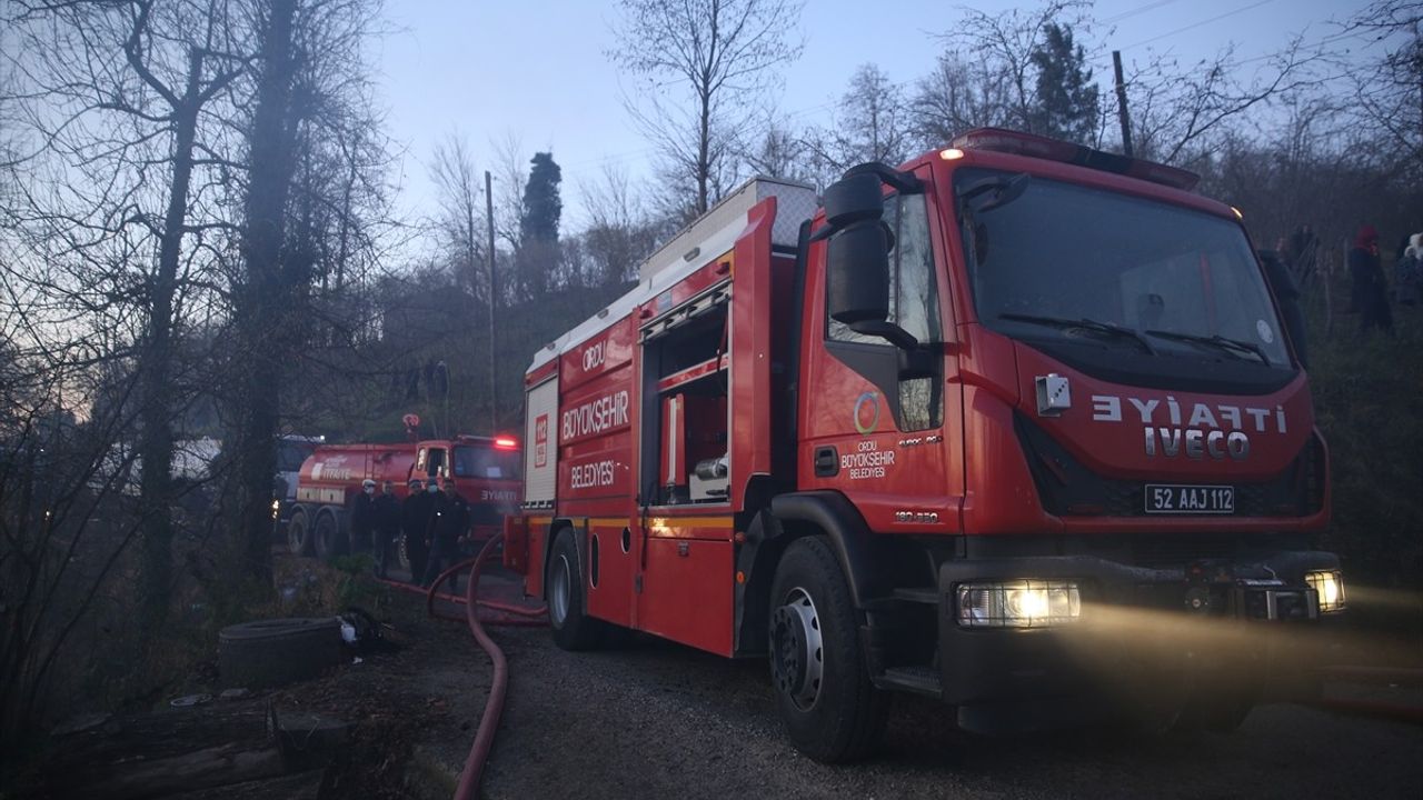 Ordu'da Yangında 94 Yaşındaki Kadın Hayatını Kaybetti