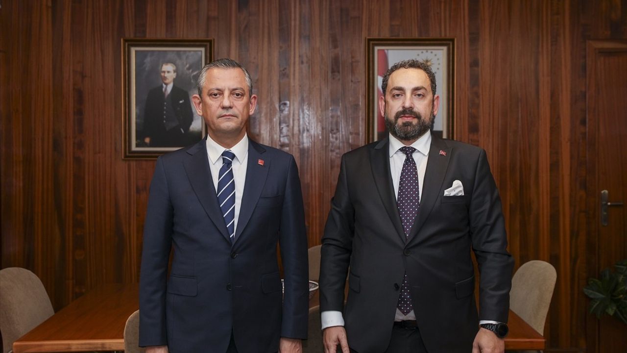 Özgür Özel, Rabat Büyükelçisi Mustafa İlker Kılıç ile Görüştü