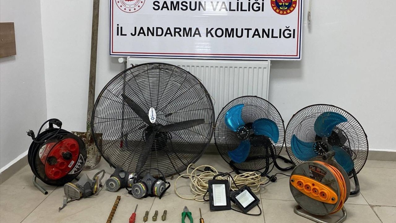 Samsun'da Kaçak Kazı Yapan Zanlı Yakalandı