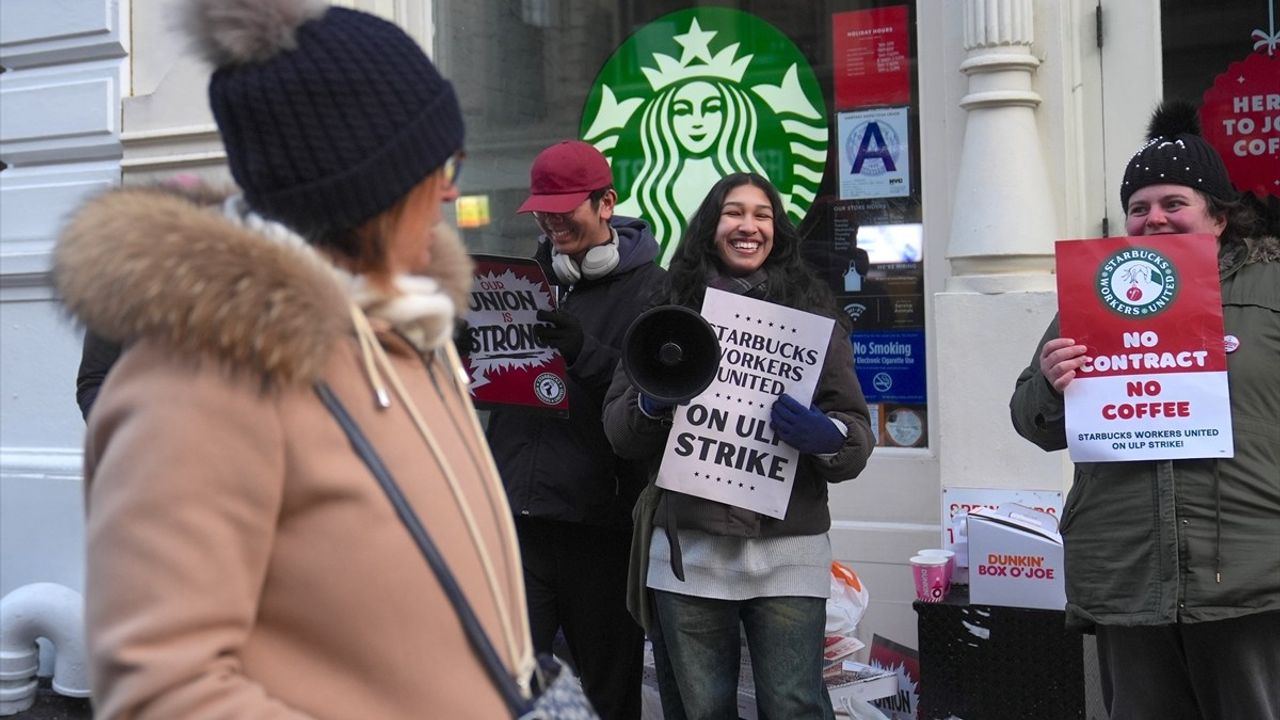 Starbucks Çalışanlarından Ülke Genelinde Grev Hamlesi