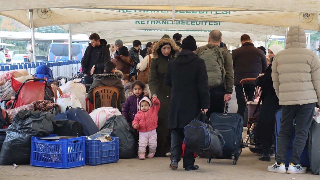 Suriyelilerin Hatay'daki Dönüşü Devam Ediyor