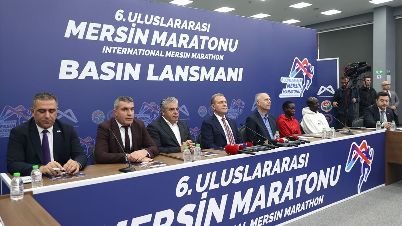 Uluslararası Mersin Maratonu'nda Heyecan Başlıyor