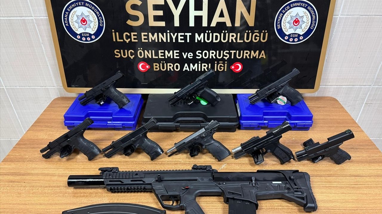 Adana'da 10 Tabanca Satışına Yasa Dışı Operasyon