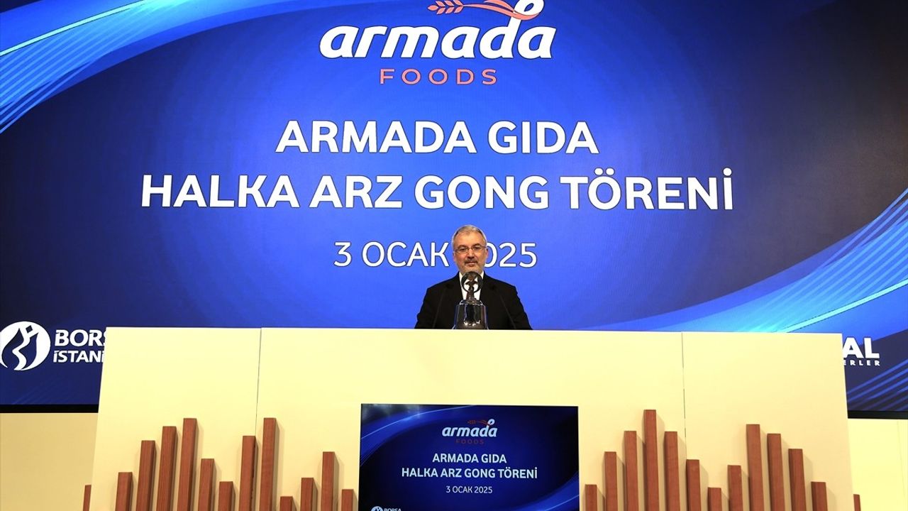 Armada Gıda'nın Borsa İstanbul'da Halka Arz Töreni