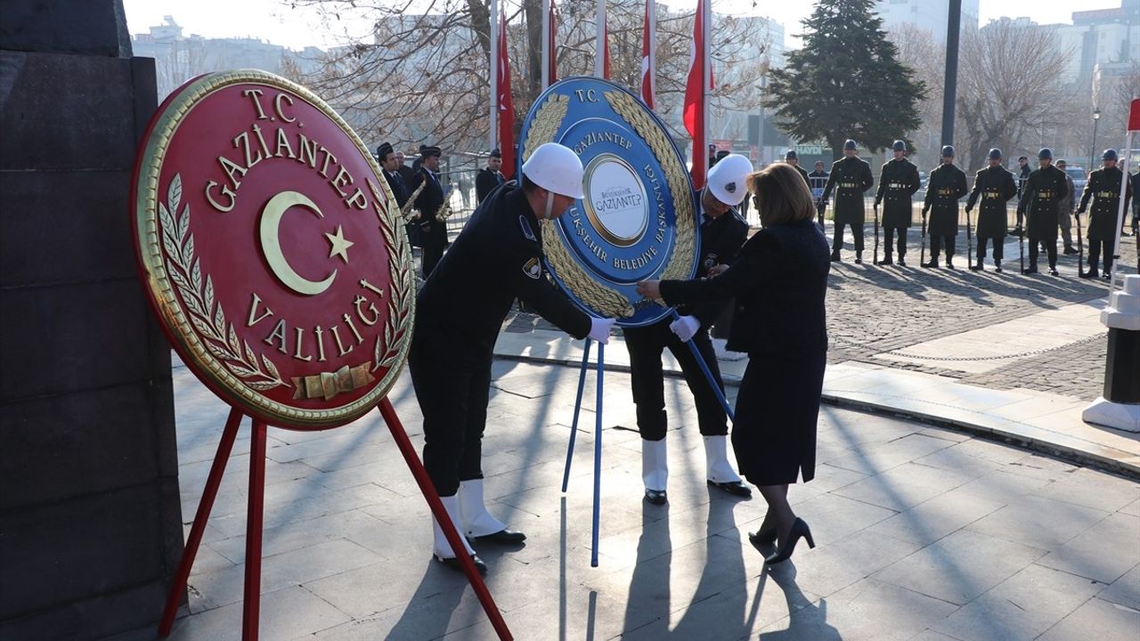 Atatürk'ün Gaziantep Ziyaretinin 92. Yılı Kutlandı