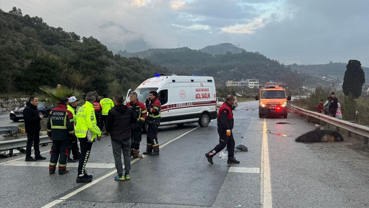 Aydın'da Trafik Kazası: 1 Ölü, 4 Yaralı