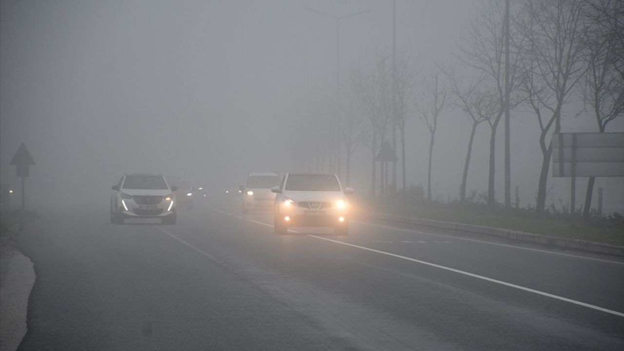 Bartın ve Düzce'de Sis Ulaşımı Olumsuz Etkiledi