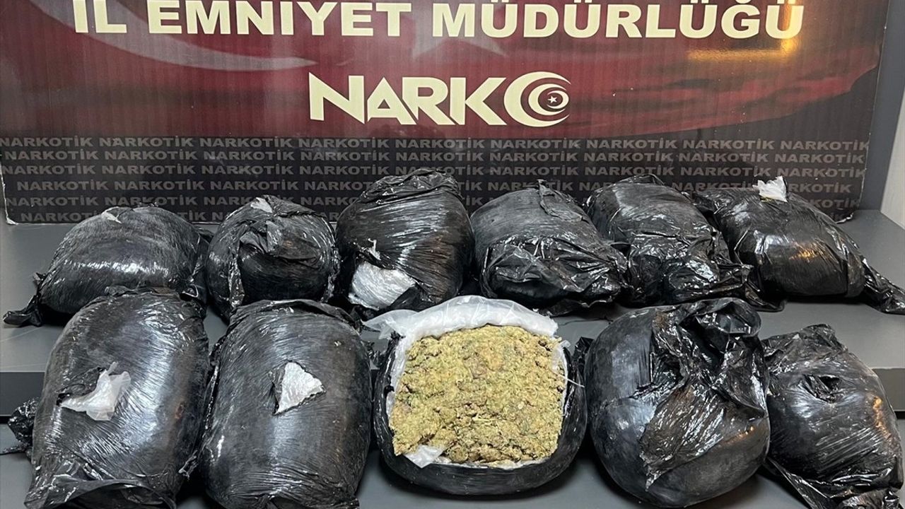 Batman'da Uyuşturucu Operasyonu: 11 Kilo Skunk Ele Geçirildi