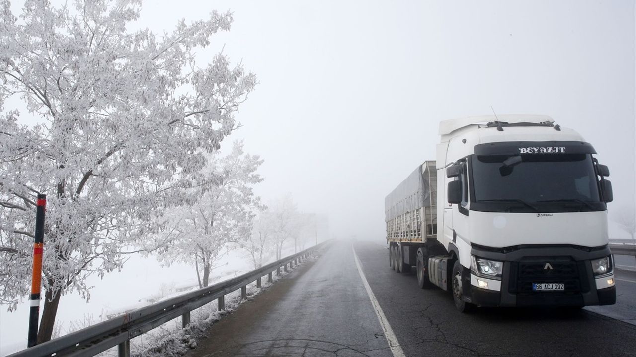 Bitlis'te Soğuk Hava ve Sis Etkisini Sürdürüyor