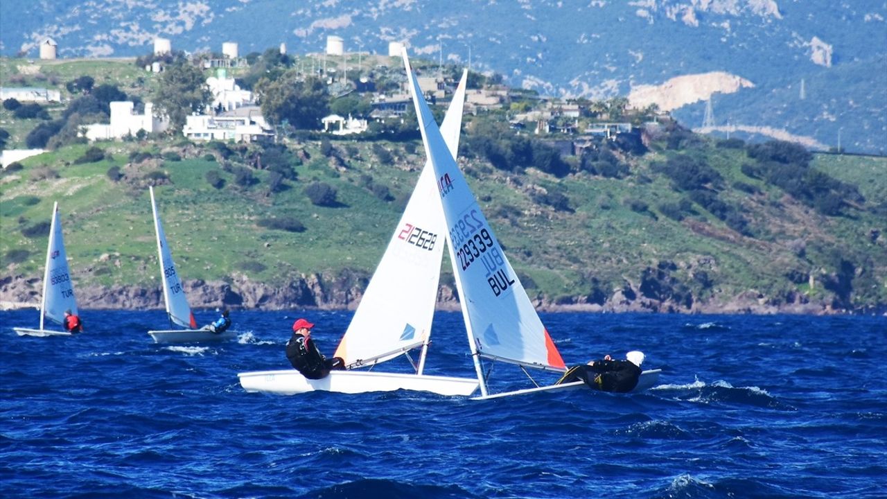 Bodrum'da Avrupa Kupası Yelken Yarışları'nın İlk Etabı Gerçekleşti