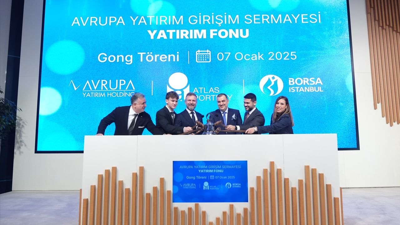 Borsa İstanbul'da Avrupa Yatırım Girişim Sermayesi Yatırım Fonu Gong Töreni