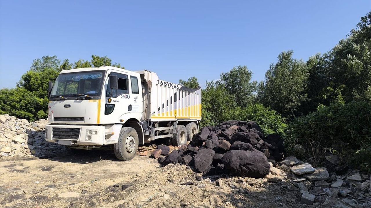 Bursa'da İzinsiz Hafriyat ve Moloz Dökenlere Ceza Yağdı