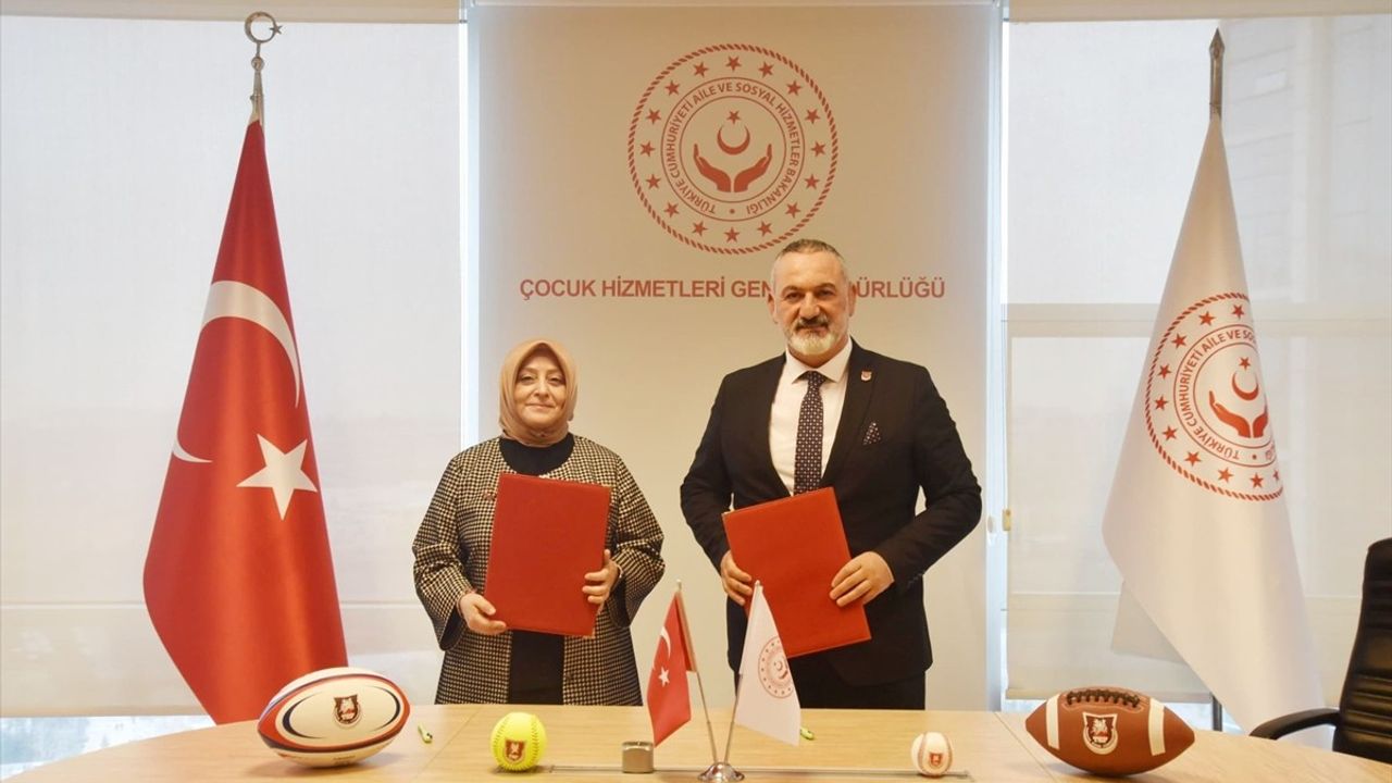 Çocuklar İçin Spora Yönlendirme Protokolü İmzalandı