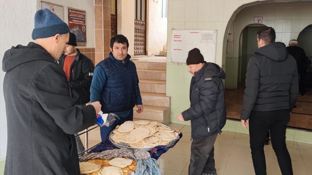 Çorum'un Oğuzlar İlçesinde Asırlık Gelenek: İlk Namaz Çöreği