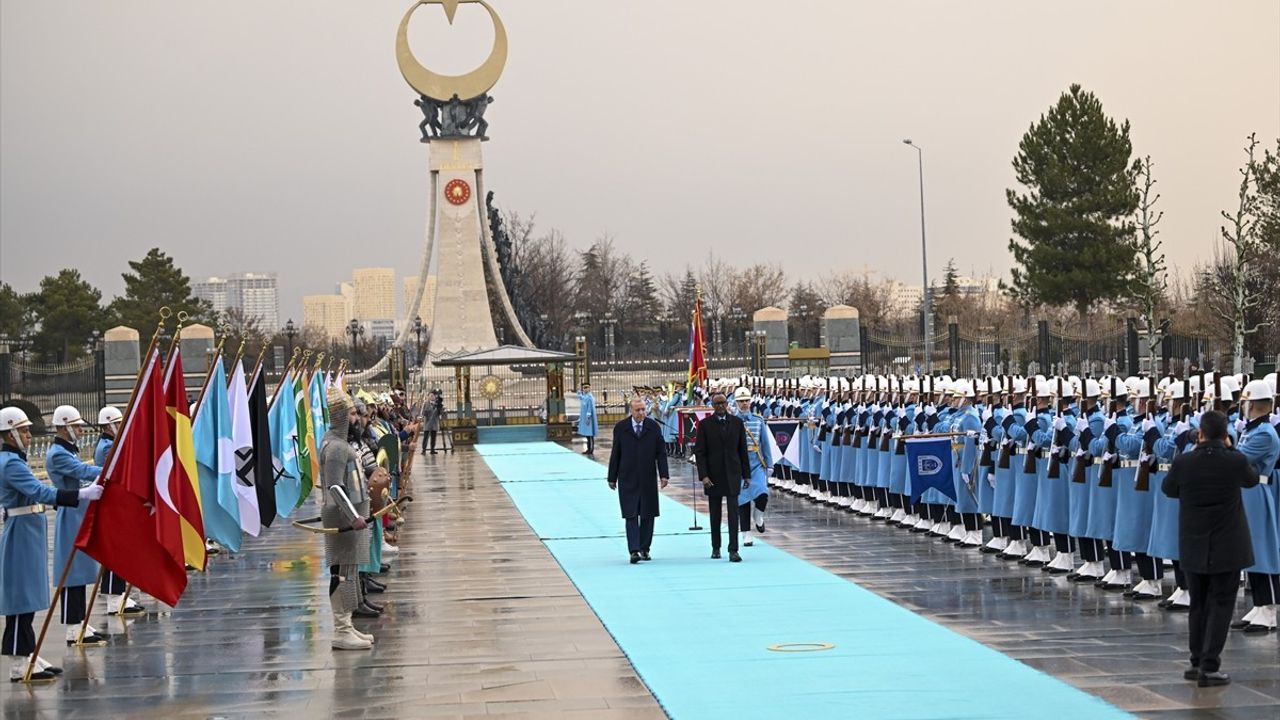 Cumhurbaşkanı Erdoğan, Ruanda Cumhurbaşkanı Kagame'yi Ağırladı