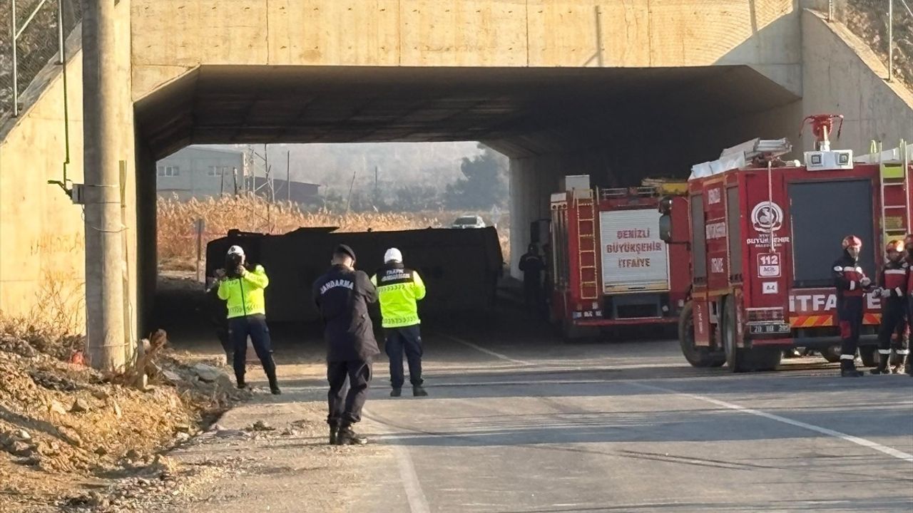 Denizli'de İşçi Servisi Kazası: 4 Ölü, 6 Yaralı