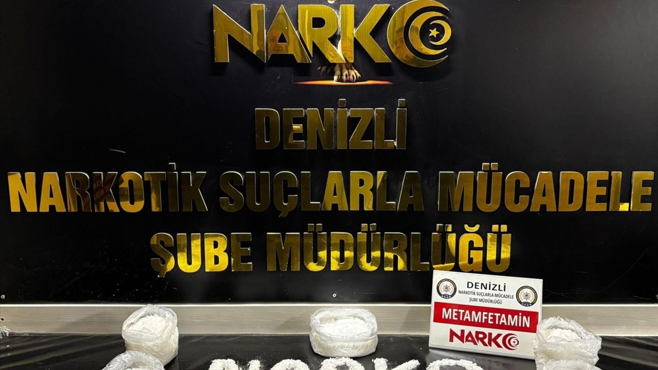 Denizli'de Uyuşturucu Ticareti Operasyonu: 2 Tutuklama