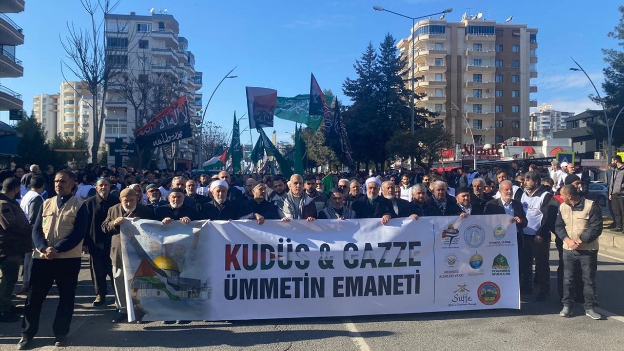 Diyarbakır'da Dünya Kudüs Haftası Etkinlikleri Yapıldı