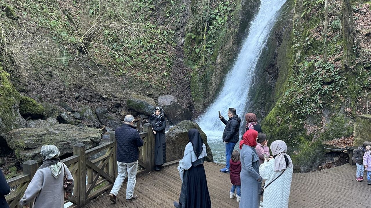 Düzce Tabiat Parklarında Yarıyıl Tatili Yoğunluğu