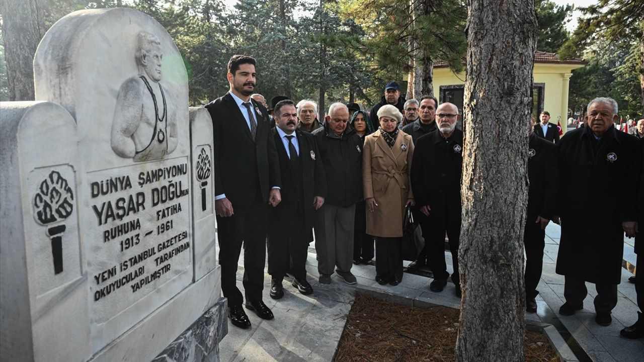 Efsane Güreşçi Yaşar Doğu'nun Anma Töreni