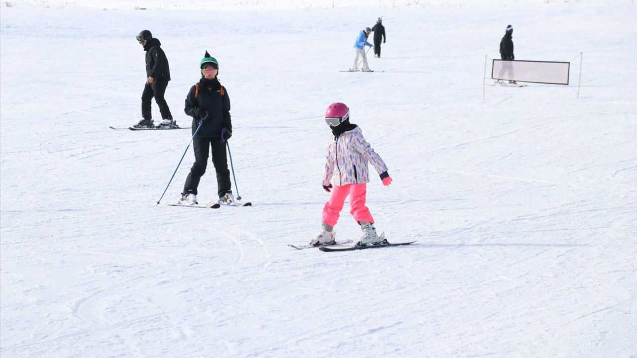 Erciyes'te Kayakseverler Buluştu