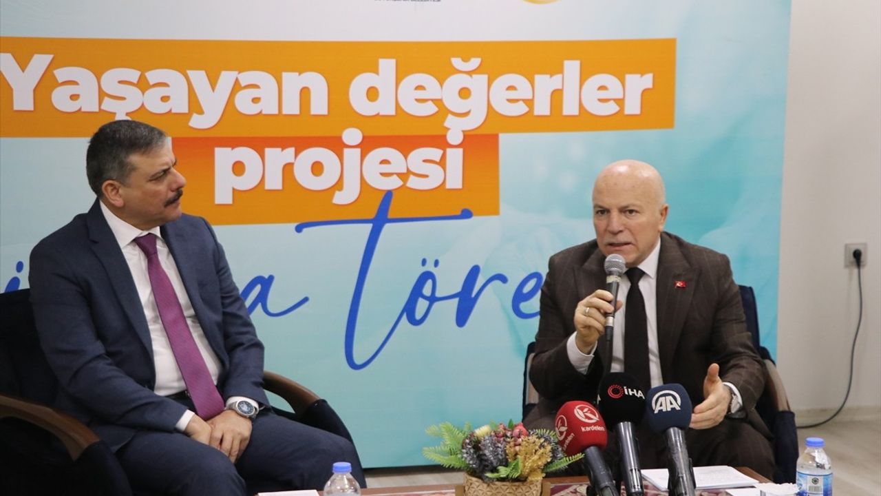 Erzurum'da Yaşlı Destek Programı ile 'Yaşayan Değerler' Projesine Devam