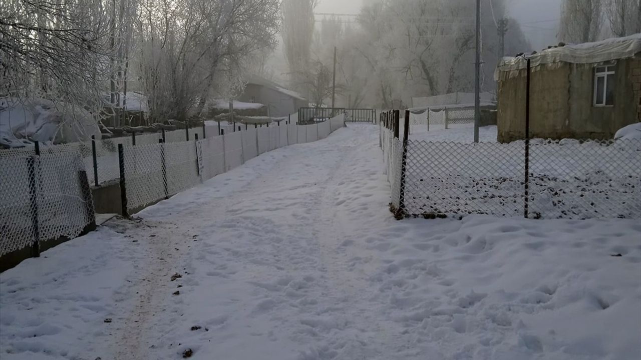 Erzurum, Kars, Ardahan ve Ağrı'da Soğuk ve Kar Etkili