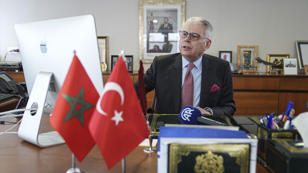 Fas Büyükelçisi Lazreq, Yılın Kareleri Oylamasına Katıldı