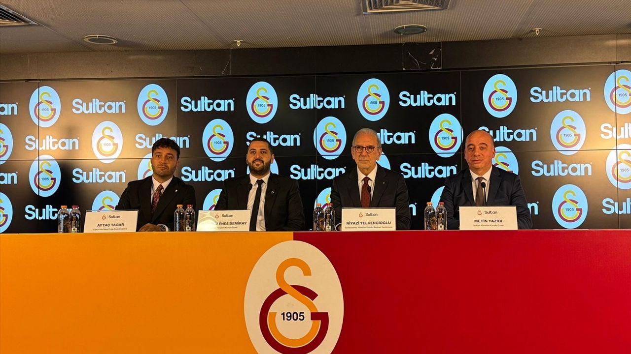 Galatasaray ve Sultan İçecek Arasında Sponsorluk Anlaşması