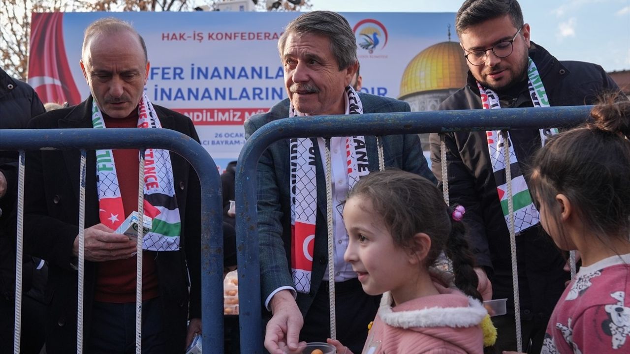 HAK-İŞ'ten Miraç Kandili İkramı