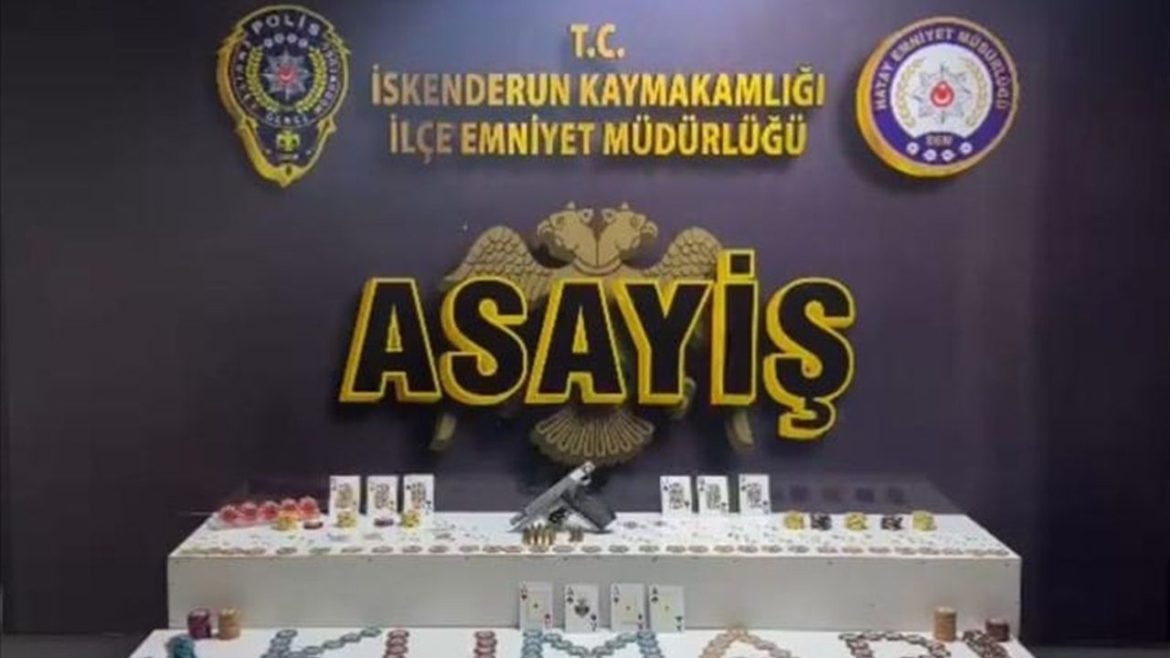 Hatay'da Kumar Operasyonu: 14 Kişiye Ceza Kesildi